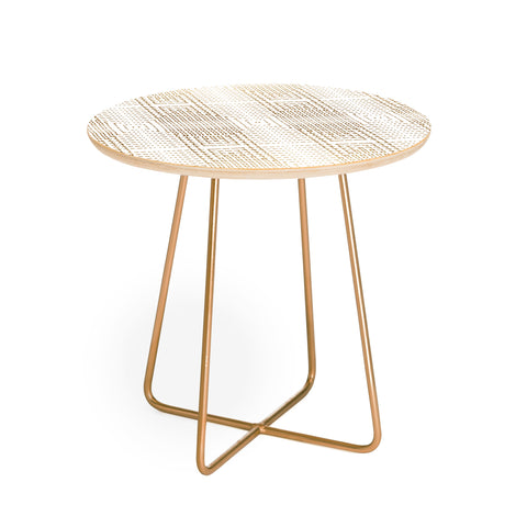 Holli Zollinger DECO GOLD Round Side Table