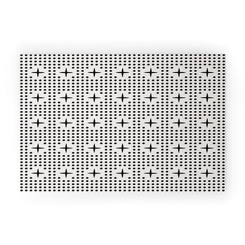 Holli Zollinger Dot And Plus Mudcloth Welcome Mat
