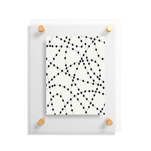 Holli Zollinger Dotted Black Line Floating Acrylic Print