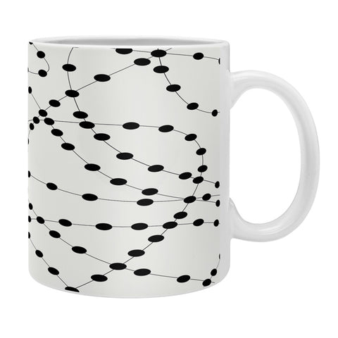 Holli Zollinger Dotted Black Line Coffee Mug