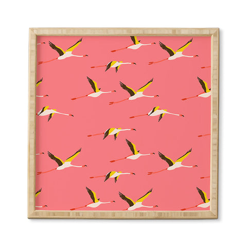 Holli Zollinger Flamingo Crush Framed Wall Art