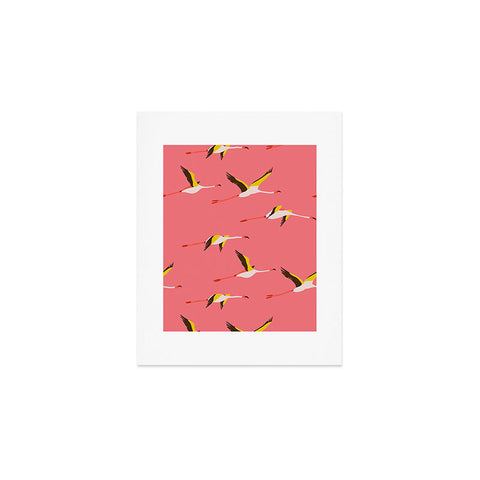 Holli Zollinger Flamingo Crush Art Print