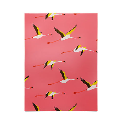Holli Zollinger Flamingo Crush Poster