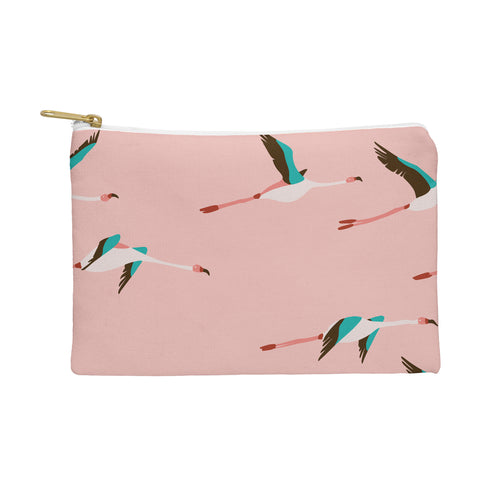 Holli Zollinger Flamingo Pink Pouch