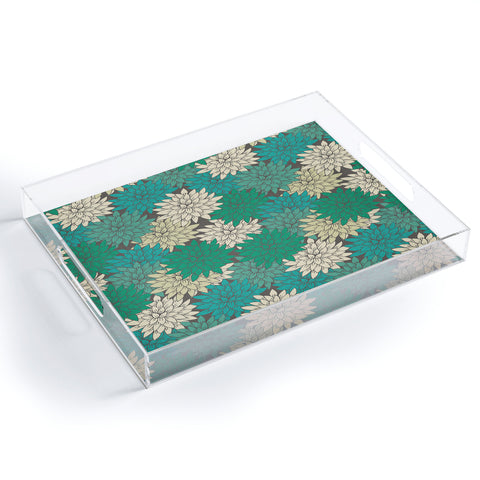 Holli Zollinger Flora Minted Acrylic Tray