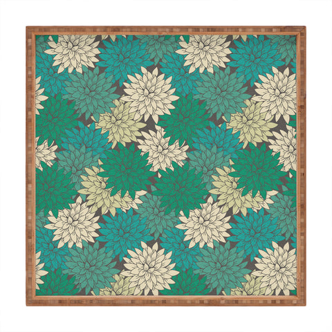 Holli Zollinger Flora Minted Square Tray