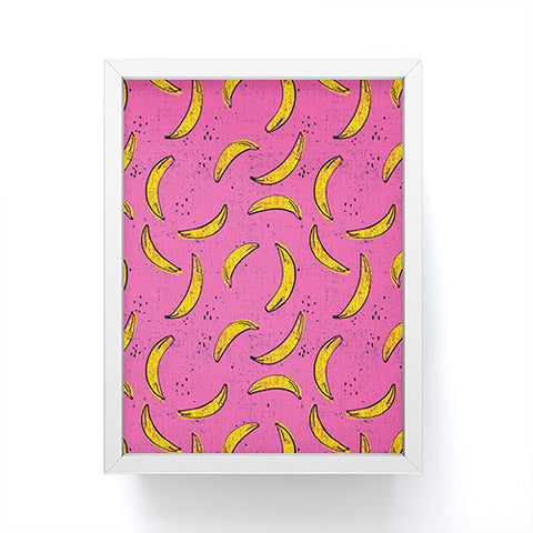 Holli Zollinger folka banana Framed Mini Art Print