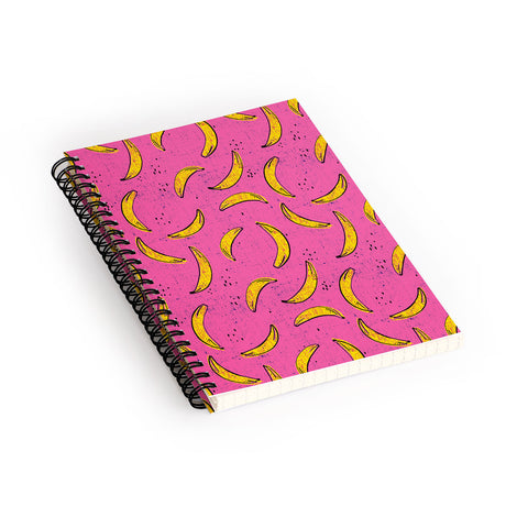 Holli Zollinger folka banana Spiral Notebook