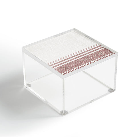 Holli Zollinger FRENCH LINEN SANDSTONE TASSEL Acrylic Box