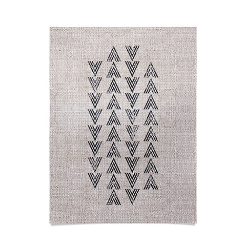 Holli Zollinger FRENCH LINEN TRI ARROW Poster
