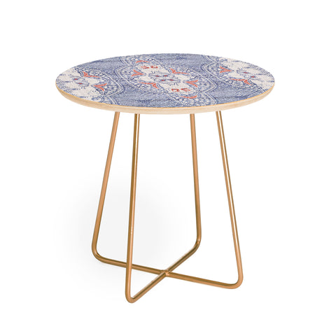 Holli Zollinger FRENCH LINEN ZALI Round Side Table