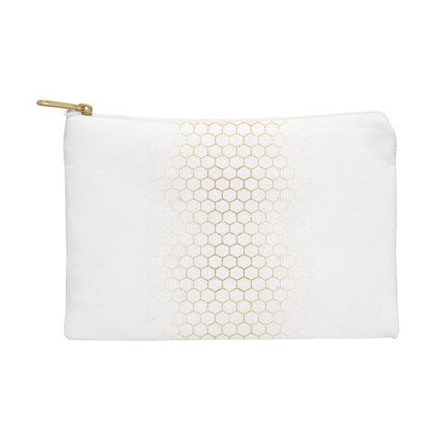 Holli Zollinger GOLD HONEYCOMB Pouch