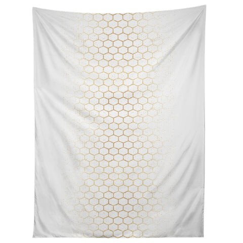 Holli Zollinger GOLD HONEYCOMB Tapestry