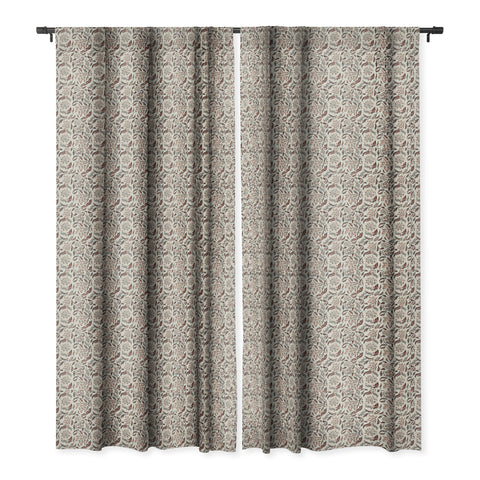 Holli Zollinger INDIE FLORAL Blackout Window Curtain