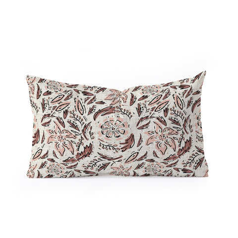 Holli Zollinger INDIE FLORAL Oblong Throw Pillow