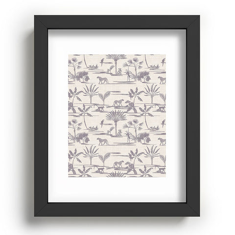 Holli Zollinger JUNGLE THRIVE GREY Recessed Framing Rectangle