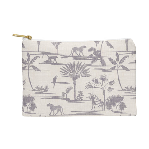 Holli Zollinger JUNGLE THRIVE GREY Pouch