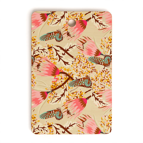 Holli Zollinger MADAMOISELLE TEMPLE BUTTERFLY Cutting Board Rectangle