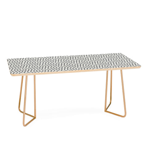 Holli Zollinger MOSAIC SCALLOP LIGHT Coffee Table