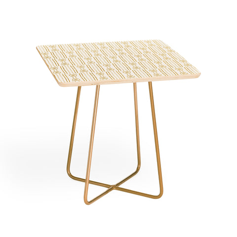 Holli Zollinger MUDCLOTH GOLD Side Table