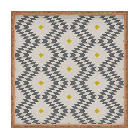 Holli Zollinger Native Natural Plus Gold Square Tray
