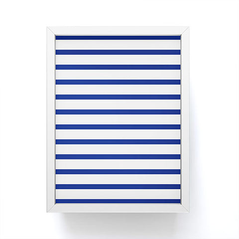 Holli Zollinger Nautical Stripe Framed Mini Art Print