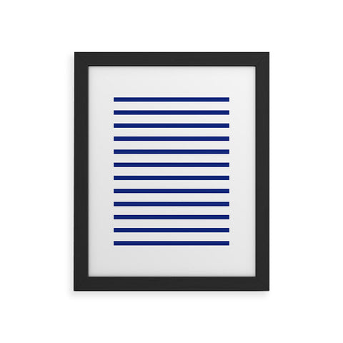 Holli Zollinger Nautical Stripe Framed Art Print