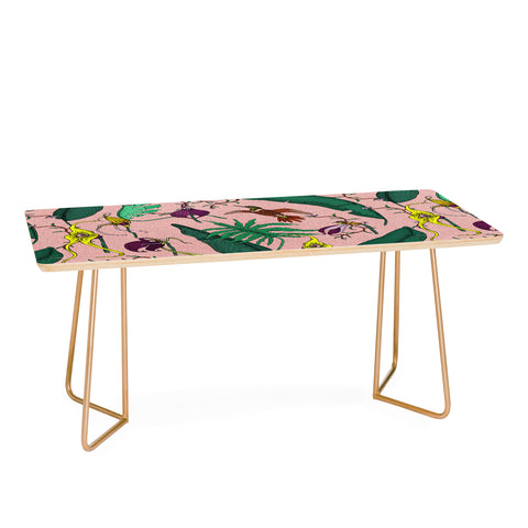 Holli Zollinger ORCHID GARDEN PINK Coffee Table