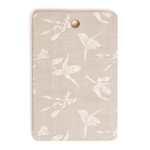 Holli Zollinger ORCHID LINEN Cutting Board Rectangle