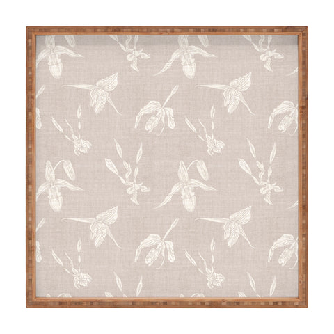 Holli Zollinger ORCHID LINEN Square Tray