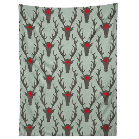 Holli Zollinger Scando Deer Tapestry