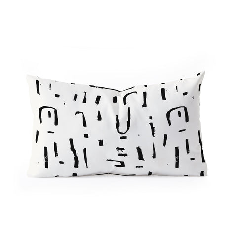 Holli Zollinger STUDIO WIRED Oblong Throw Pillow