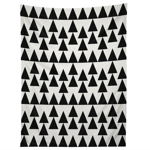 Holli Zollinger Triangles Black Tapestry