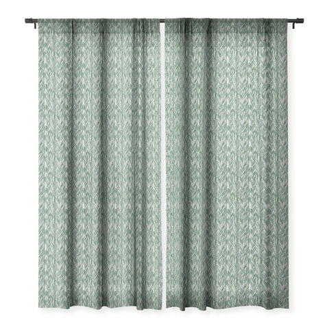Holli Zollinger VINTAGE PALM Sheer Window Curtain