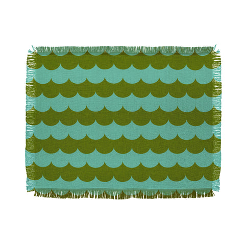 Holli Zollinger Waves Of Color Throw Blanket