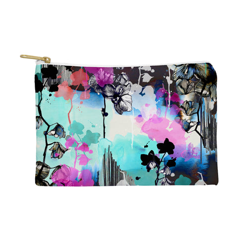 Holly Sharpe Black Orchid Pouch