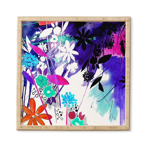 Holly Sharpe Captivate Floral Framed Wall Art