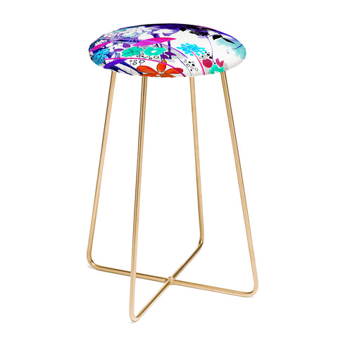 Holly Sharpe Captivate Floral Counter Stool