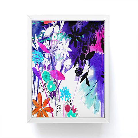 Holly Sharpe Captivate Floral Framed Mini Art Print