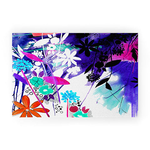 Holly Sharpe Captivate Floral Welcome Mat