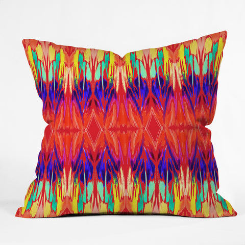 Holly Sharpe Carnival 01 Outdoor Throw Pillow