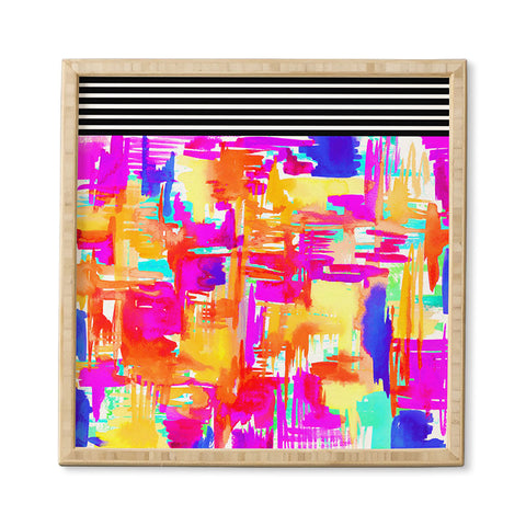 Holly Sharpe Colorful Chaos 1 Framed Wall Art