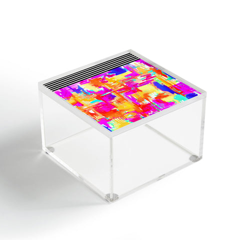 Holly Sharpe Colorful Chaos 1 Acrylic Box