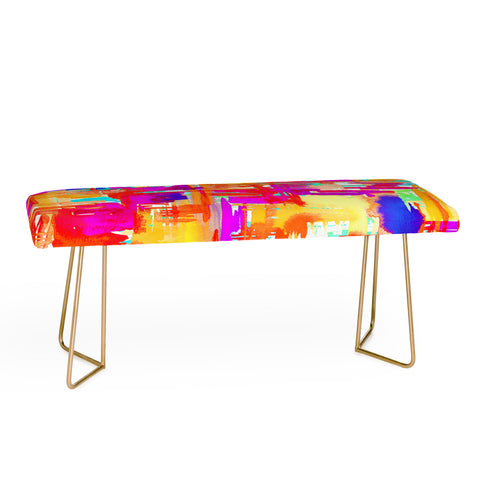 Holly Sharpe Colorful Chaos 1 Bench
