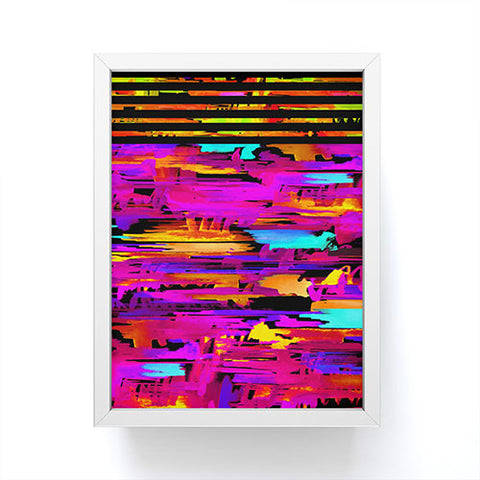 Holly Sharpe Colorful Chaos 2 Framed Mini Art Print