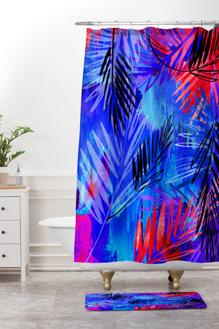 Holly Sharpe Cool Breeze Shower Curtain And Mat