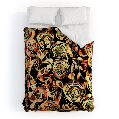 Holly Sharpe Golden Roses Comforter