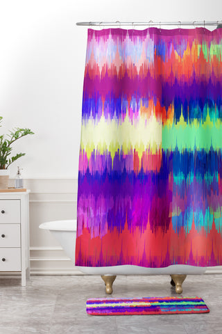 Holly Sharpe Indian Nights Shower Curtain And Mat