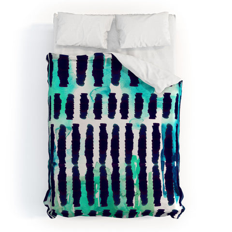 Holly Sharpe Inky Abstract Duvet Cover