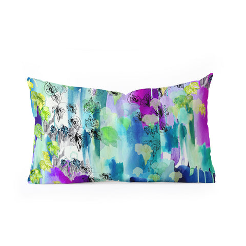 Holly Sharpe Ivy Waterfall Oblong Throw Pillow